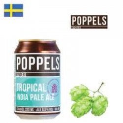Poppels Tropical IPA 330ml CAN - Drink Online - Drink Shop