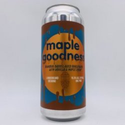 Lumberbeard Maple Goodness Bourbon Barrel-Aged Maple Syrup + Vanilla Barleywine 2023 Can - Bottleworks