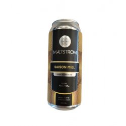 Maltstrom - Saison Miel - 473ml - La Bière à Boire