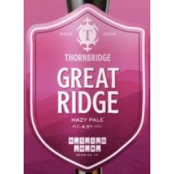 Thornbridge Great Ridge (Cask) - Pivovar