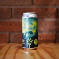 Vibrant Forest Misty Woods - The Hop Vault