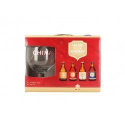 Chimay 4 botellas variadas + copa - FlejeBirras