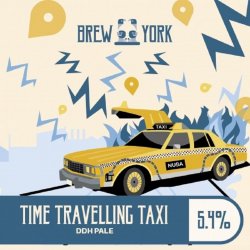 BREW YORK BREWERY Time Travel Taxi (E-KEG SANKEY) 5.7% - Beer Paradise