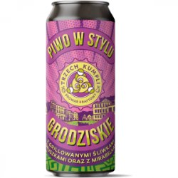 Trzech Kumpli Piwo w Stylu Grodziskie z Grillowanymi Śliwkami i Gruszkami oraz z Mirabelkami Trzech Kumpli Piwo w Stylu Grodziskie z Grillowanymi Śliwkami i Gruszkami oraz z Mirabelkami