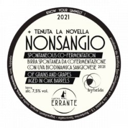 Cantina Errante Nonsangio 2021
