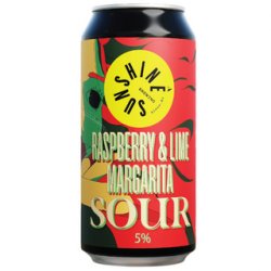 Sunshine Brewery Raspberry & Lime Margarita Sour 440ml - The Beer Cellar