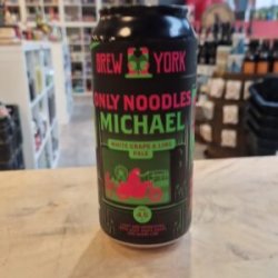 Brew York  Only Noodles, Michael (Pale Ale Fruited) - Het Biermeisje