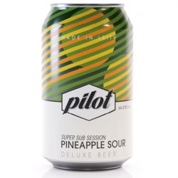 Pilot Brewery, Super Sub Session Pineapple Sour, 330ml Can - The Fine Wine Company