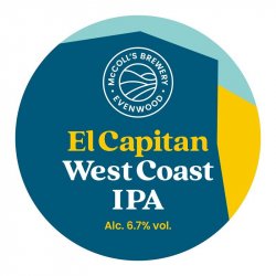 MCCOLLS BREWERY El Capitan (KEGSTAR SANKEY) 6.7% - Beer Paradise