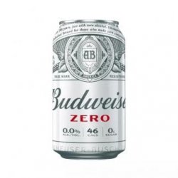 Budweiser Zero Alcohol Free Lager Cans 24 x 330ml - Click N Drink