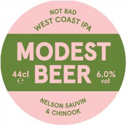 MODEST BEER Not Bad West Coast  (KEYKEG) 4.2% - Beer Paradise