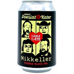 Poesiat & Kater Double Date Black IPA - ’t Biermenneke