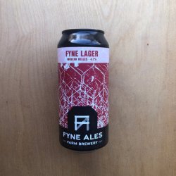 Fyne - Fyne Lager 4.7% (440ml) - Beer Zoo