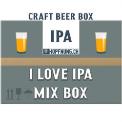 I Love IPA Craft Beer Mix Box - Hopfnung