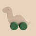 Dinosaurio de madera  Briki Vroom Vroom 