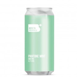 BERETA - Pantone Mint - Bereta Brewing Co.