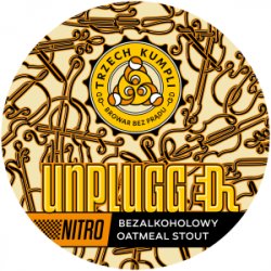 Trzech Kumpli OATMEAL STOUT UNPLUGGED  Puszka - Sklep Impuls