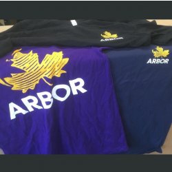 ARBOR ALES Purple Logo T-shirt Medium 0.0% - Beer Paradise