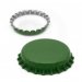 TAPON CORONA CHAPA VERDE Ø 26 FG (100 PZ) P TAPON CORONA CHAPA VERDE Ø 26 FG (100 PZ) P