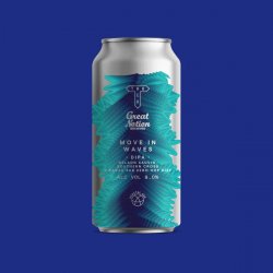 Track  Great Notion - Move In Waves - 8% DIPA w Nelson Sauvin, Southern Cross & Rakau Sub Zero Hop Kief - 440ml Cans - The Triangle