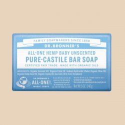 Jabón de Castilla Puro Bebés  Neutral  Dr Bronner’s - Super by dot