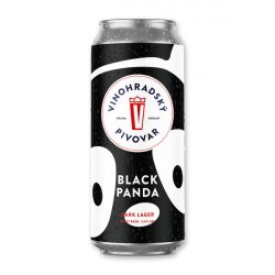 Vinohradsky - Black Panda - 5.4% Dark Lager - 500ml Can - The Triangle