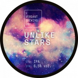 Verdant Brewing Co Unlike Stars Verdant Brewing Co Unlike Stars