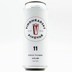 Vinohradsky - Vinohradska 11° - 4.5% Czech Pilsner - 440ml Can - The Triangle