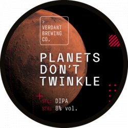 Verdant Brewing Co Planets Don