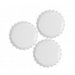 TAPON CORONA CHAPA  Ø 29 MM HOJALATA COLOR BLANCO +… 