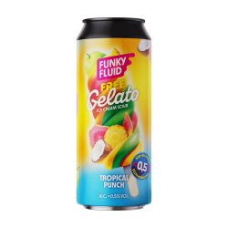 Funky Fluid Free Gelato: Tropical Punch 500ml - Funky Fluid