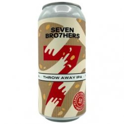 Seven Brothers Throw Away IPA 12 x 440ml Cans - Click N Drink