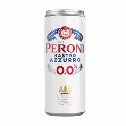 Peroni Nastro Azzuro 0.0% - Pilsner - UpsideDrinks