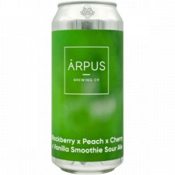 Ārpus Brewing Co. – Blackberry X Peach X Cherry X Vanilla Smoothie Sour Ale - Rebel Beer Cans