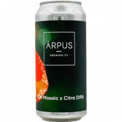 Ārpus Brewing Co. – TDH Mosaic X Citra DIPA - Rebel Beer Cans