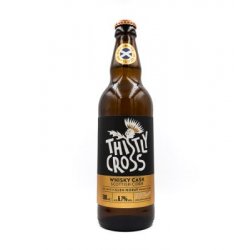 Thistly Cross Cider - Whisky Cask Cider - 500ml bottle - Hopping Borders