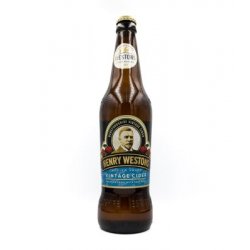 Westons Cider - Henry Weston's Vintage Medium Sweet (Blue)  - 500ml bottle - Hopping Borders