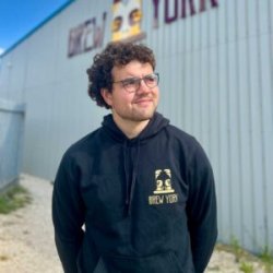 Brew York Black Logo Hoodie - Brew York