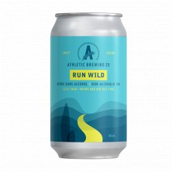 Athletic Brewing - Run Wild - IPA - UpsideDrinks