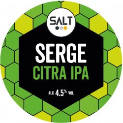 SALT BEER FACTORY Serge (KEGSTAR) 4.5% - Beer Paradise