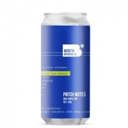 Bereta Brewing Co. Patch Notes