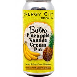 Energy City Brewing Bistro Pineapple Banana Cream Pie