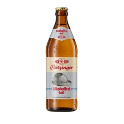 Flotzinger  Hell,  Alkoholfrei German beer 500ml  0.5% - The Alcohol Free Co