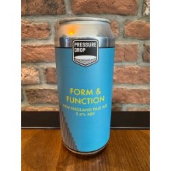 Pressure Drop Brewing Form And Function