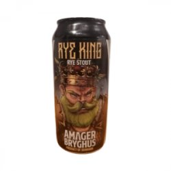 Rye King (Rye stout  7,7 %  44cl)  Amager Bryghus - Mikrobryggerier