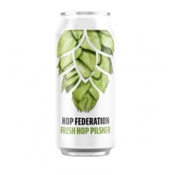 Hop Federation Fresh hop Pilsner 440mL - The Hamilton Beer & Wine Co