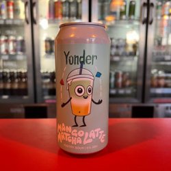 Yonder Brewing Mango Matcha Latte