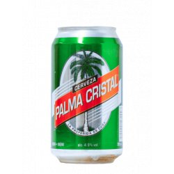 Cervecería Bucanero Palma Cristal Lager Lata 355 ml - La Belga