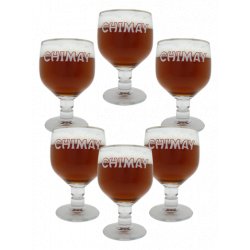 Chimay Copa Caja 5+1 pz 330 ml - La Belga