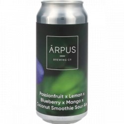 Ārpus Brewing Co. Passionfruit X Lemon X Blueberry X Mango X Coconut Smoothie Sour Ale